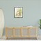 Stupell Industries Palm Tree River's Edge Floater Framed Canvas Wall Art Design by June Erica Vess